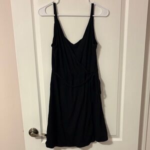 Black Wrap Dress